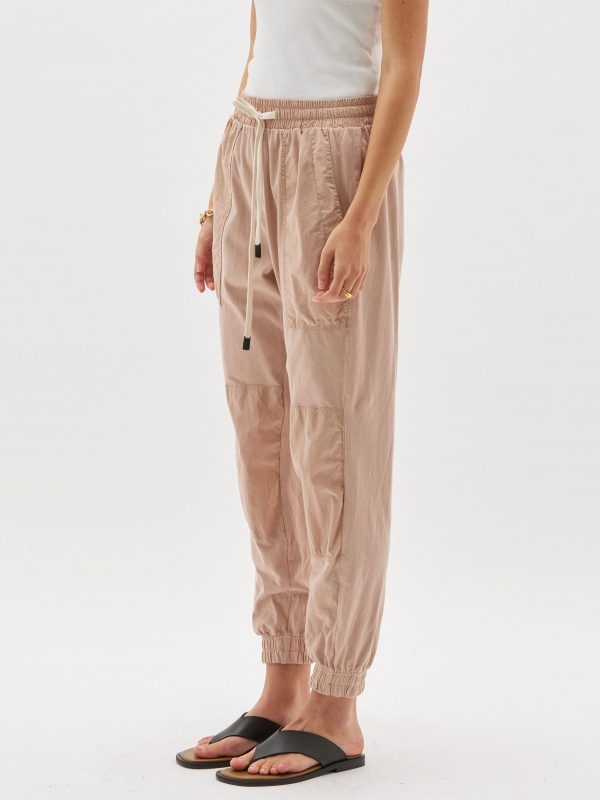 Stretch Twill Track Pant