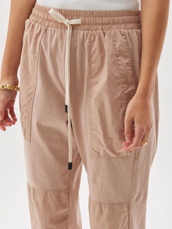 Stretch Twill Track Pant